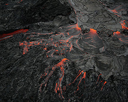 Active Hawai'ian lava flow
