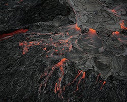 Active Hawai'ian lava flow