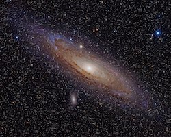 The Andromeda galaxy