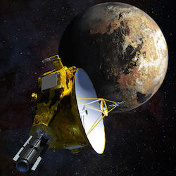 New horizons mission artist illustration