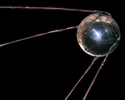 A model of the Sputnik 1 satellite
