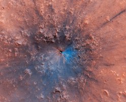 Mars impact crater