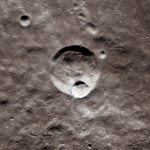A crater within a crater - the Hawke Crater and Grotrian Crater