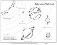 Image of solar system coloring worksheet