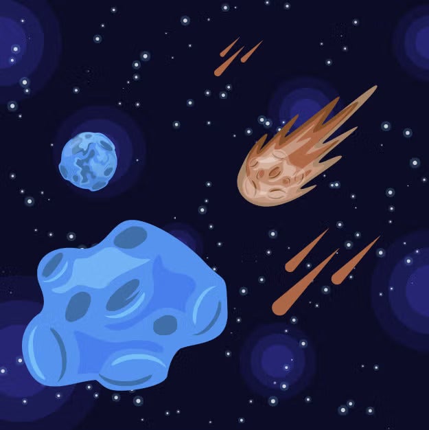 What are asteroids?